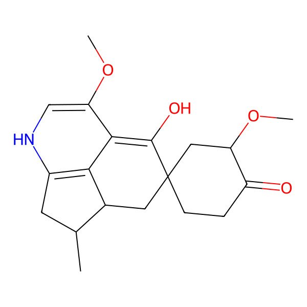2D Structure of (-)-Roehybrine