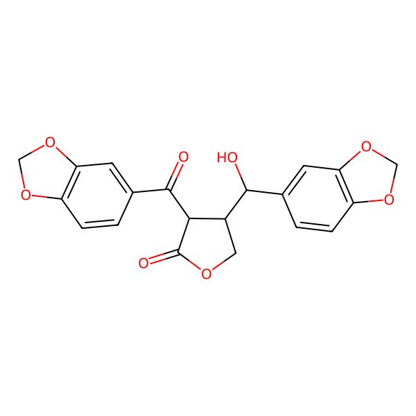 2D Structure of (-)-sanguinolignan A 2D Structure of (-)-sanguinolignan A