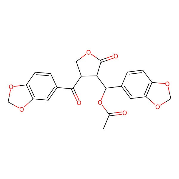 2D Structure of (-)-sanguinolignan D 2D Structure of (-)-sanguinolignan D