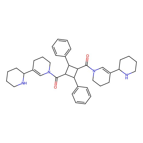 2D Structure of (-)-Santiaguine