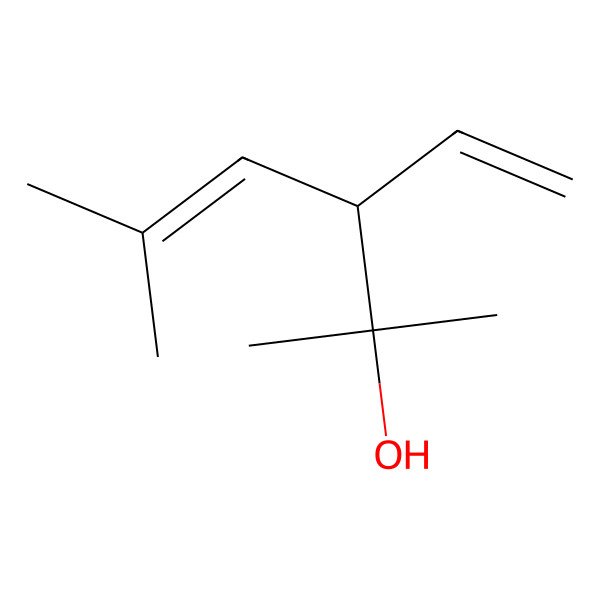 2D Structure of (+)-Santolina alcohol