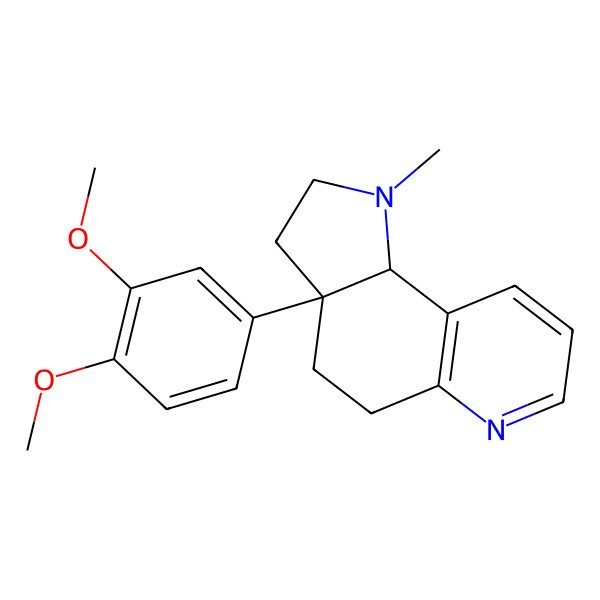2D Structure of (+)-Sceletium A4