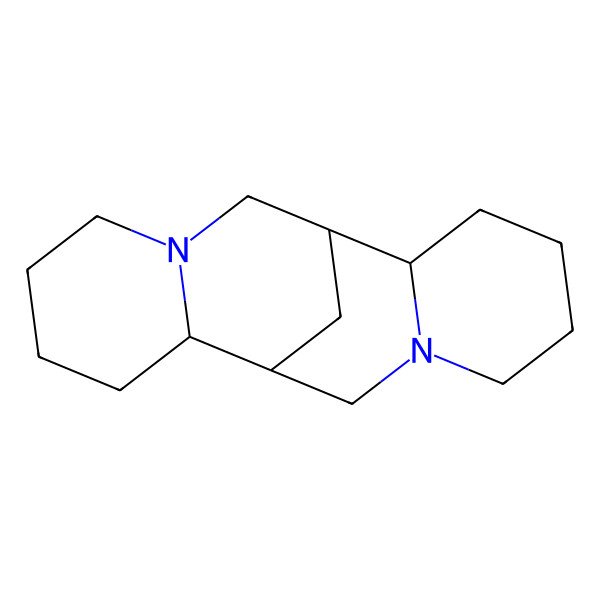 2D Structure of (-)-Sparteine sulfate