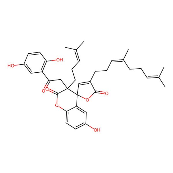 2D Structure of (+)-spirocochlealactone B