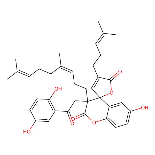 2D Structure of (+)-spirocochlealactone C