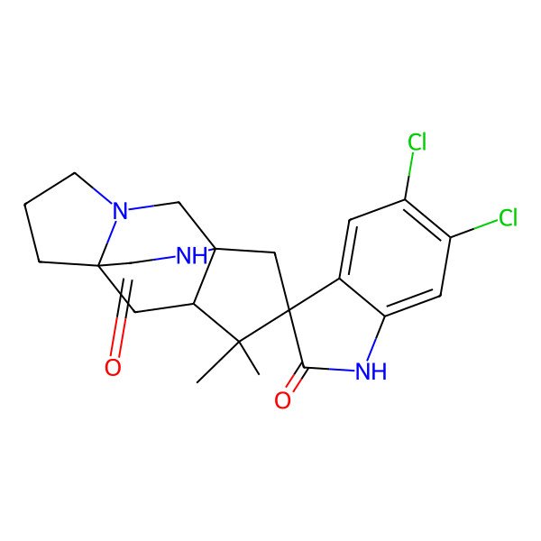 2D Structure of (-)-Spiromalbramide
