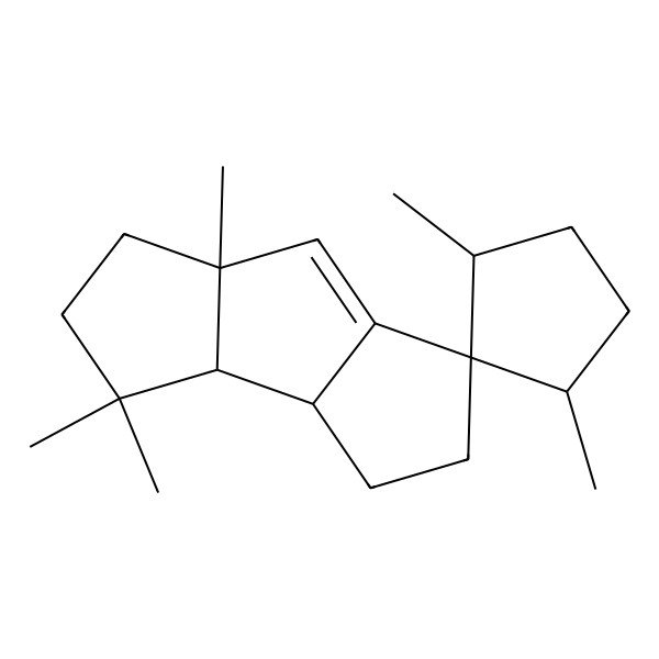 2D Structure of (-)-Spiroviolene