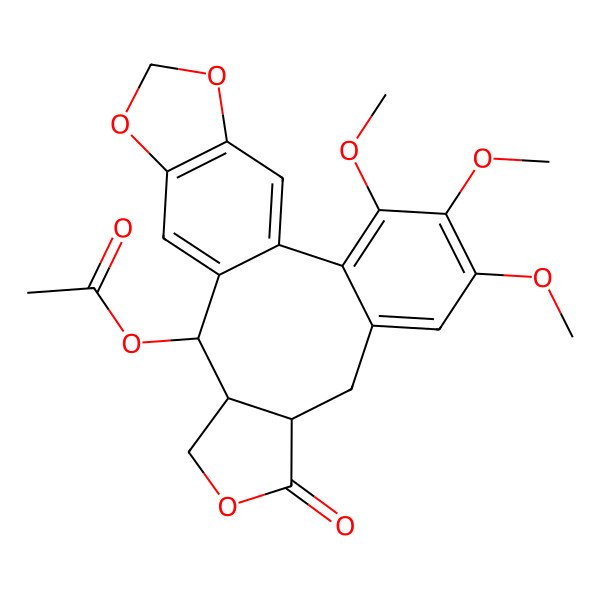2D Structure of (-)-Steganacin 2D Structure of (-)-Steganacin