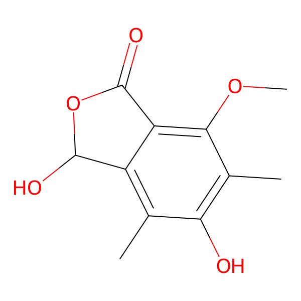 2D Structure of (+/-)-strobide A