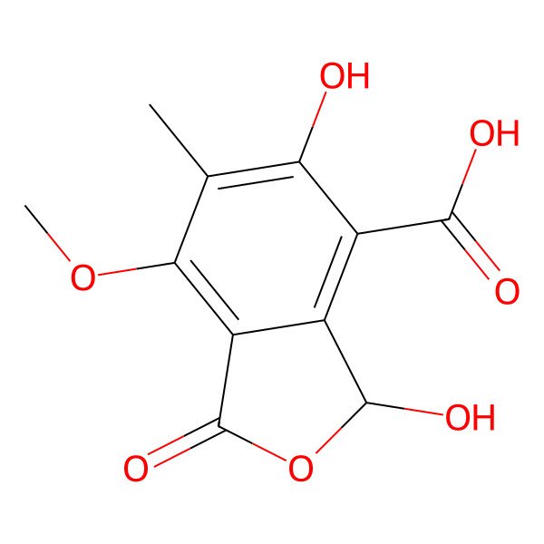 2D Structure of (+/-)-strobide B
