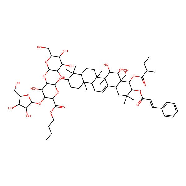 2D Structure of (-)-Symplocososide E