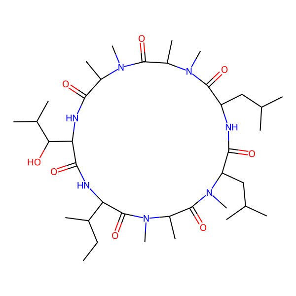 2D Structure of (-)-Ternatin