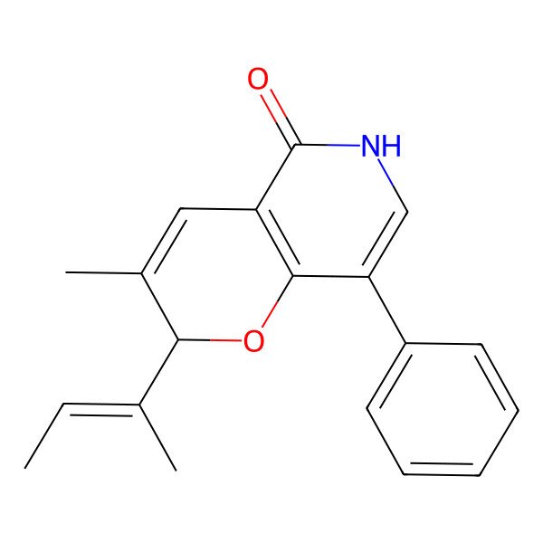 2D Structure of (+)-tersone D