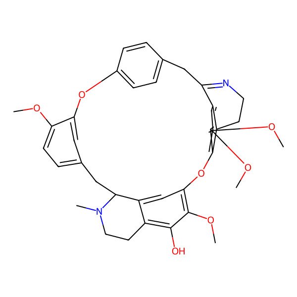 2D Structure of (-)-Thalmiculimine