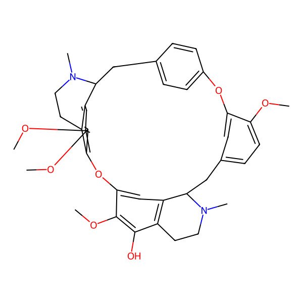 2D Structure of (-)-Thalmiculine