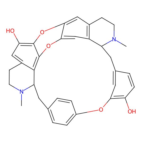 2D Structure of (+)-Tricordatine