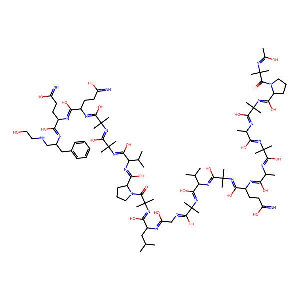2D Structure of (2S)-N-[1-[(2S)-1-[1-[2-[(2S)-1-[1-[(2S)-2-[N-[(2S)-1-[1-[1-[(2S)-1-[(2S)-1,5-dihydroxy-1-[(2S)-1-(2-hydroxyethylamino)-3-phenylpropan-2-yl]imino-5-iminopentan-2-yl]imino-1,5-dihydroxy-5-iminopentan-2-yl]imino-1-hydroxy-2-methylpropan-2-yl]imino-1-hydroxy-2-methylpropan-2-yl]imino-1-hydroxy-3-methylbutan-2-yl]-C-hydroxycarbonimidoyl]pyrrolidin-1-yl]-2-methyl-1-oxopropan-2-yl]imino-1-hydroxy-4-methylpentan-2-yl]imino-2-hydroxyethyl]imino-1-hydroxy-2-methylpropan-2-yl]imino-1-hydroxy-3-methylbutan-2-yl]imino-1-hydroxy-2-methylpropan-2-yl]-2-[[(2S)-1-hydroxy-2-[[1-hydroxy-2-[[(2S)-1-hydroxy-2-[[1-hydroxy-2-[[hydroxy-[(2S)-1-[2-(1-hydroxyethylideneamino)-2-methylpropanoyl]pyrrolidin-2-yl]methylidene]amino]-2-methylpropylidene]amino]propylidene]amino]-2-methylpropylidene]amino]propylidene]amino]pentanediimidic acid