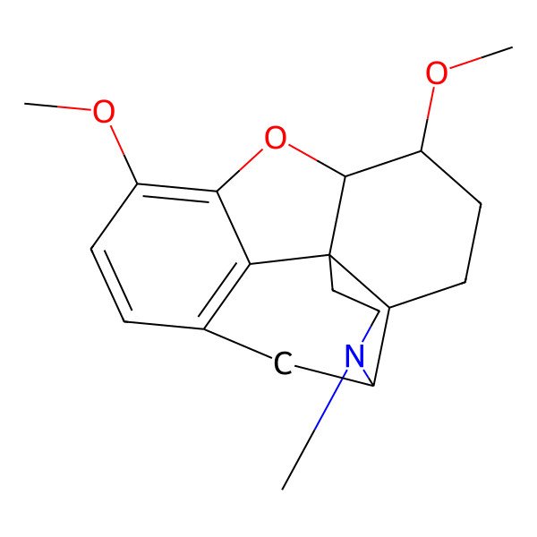2D Structure of 6-epi-Tetrahydrothebaine