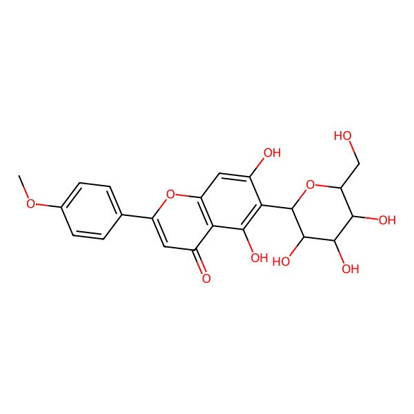 2D Structure of Isocytisoside