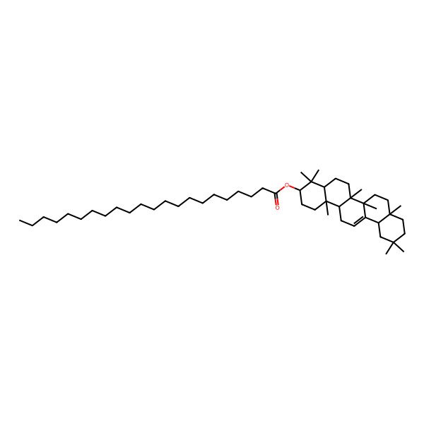 2D Structure of [(3S,4aR,6aR,6bS,8aR,12aS,14aR,14bR)-4,4,6a,6b,8a,11,11,14b-octamethyl-1,2,3,4a,5,6,7,8,9,10,12,12a,14,14a-tetradecahydropicen-3-yl] docosanoate