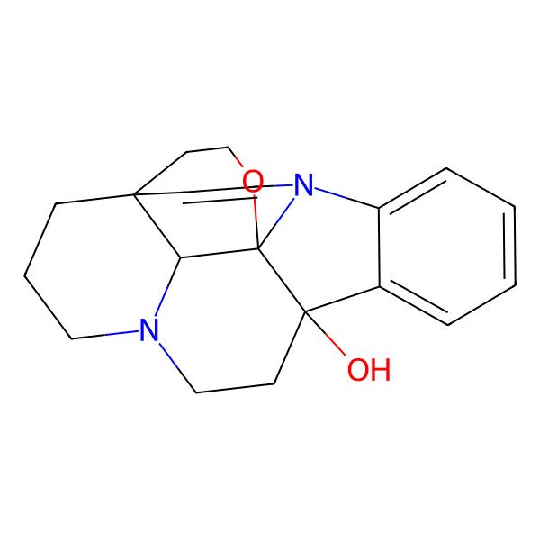 2D Structure of (1S,11R,15R,16R)-17-oxa-4,14-diazahexacyclo[12.5.3.01,15.04,16.05,10.011,16]docosa-2,5,7,9-tetraen-11-ol