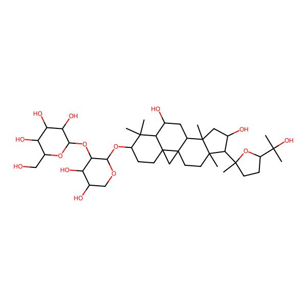 2D Structure of Astragaloside III [M+H]+
