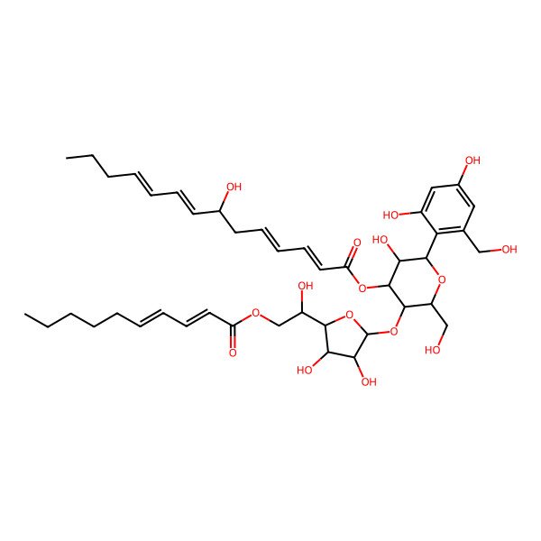 2D Structure of Chaetiacandin