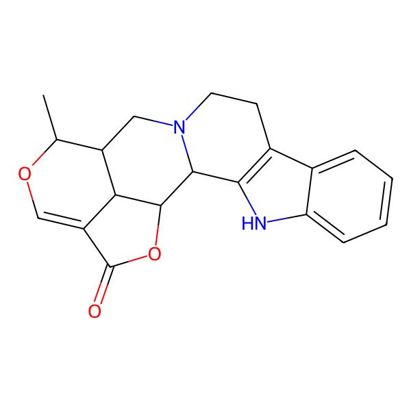 2D Structure of 17-Methyl-18,22-dioxa-4,14-diazahexacyclo[14.6.1.02,14.03,11.05,10.020,23]tricosa-3(11),5,7,9,19-pentaen-21-one