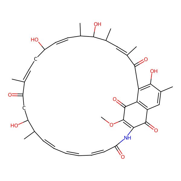 2D Structure of Naphthoquinomycin A