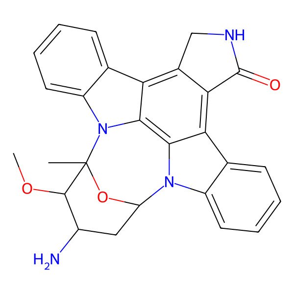2D Structure of (2S,3S,4S,6R)-4-amino-3-methoxy-2-methyl-29-oxa-1,7,17-triazaoctacyclo[12.12.2.12,6.07,28.08,13.015,19.020,27.021,26]nonacosa-8,10,12,14,19,21,23,25,27-nonaen-16-one