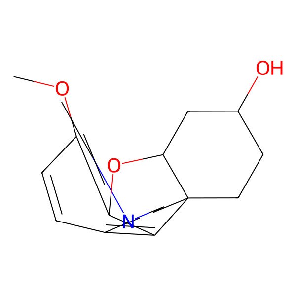2D Structure of Dihydrogalanthamine