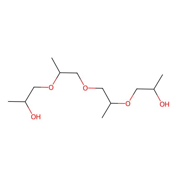 2D Structure of 1-[1-[2-(2-Hydroxypropoxy)propoxy]propan-2-yloxy]propan-2-ol
