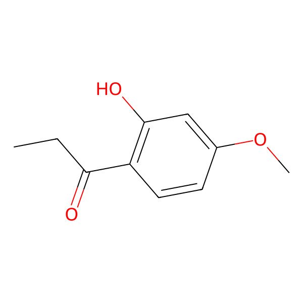 2D Structure of 2'-Hydroxy-4'-methoxypropiophenone