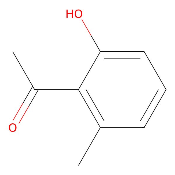 2D Structure of 1-(2-Hydroxy-6-methylphenyl)ethanone 2D Structure of 1-(2-Hydroxy-6-methylphenyl)ethanone