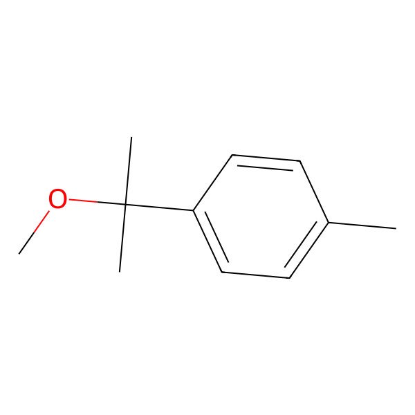 2D Structure of 1-(2-Methoxypropan-2-yl)-4-methylbenzene