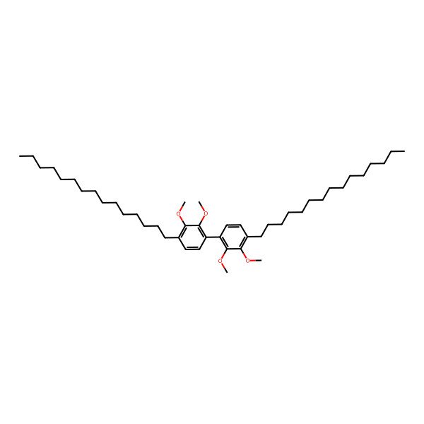 2D Structure of 1-(2,3-Dimethoxy-4-pentadecylphenyl)-2,3-dimethoxy-4-pentadecylbenzene