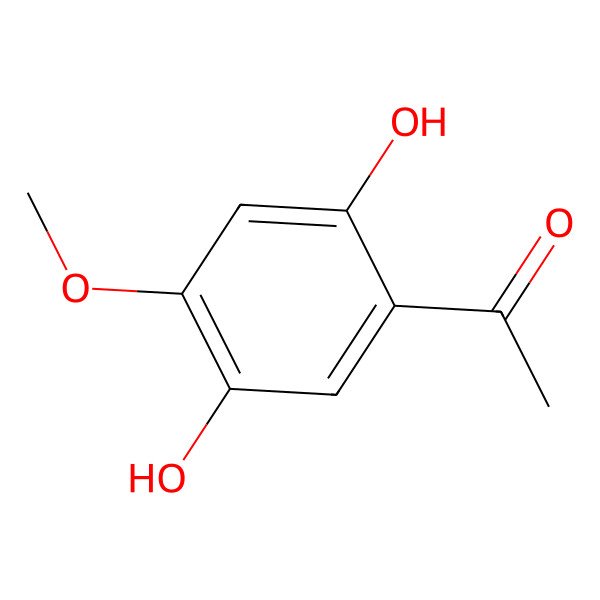 2D Structure of 1-(2,5-Dihydroxy-4-methoxyphenyl)ethanone 2D Structure of 1-(2,5-Dihydroxy-4-methoxyphenyl)ethanone