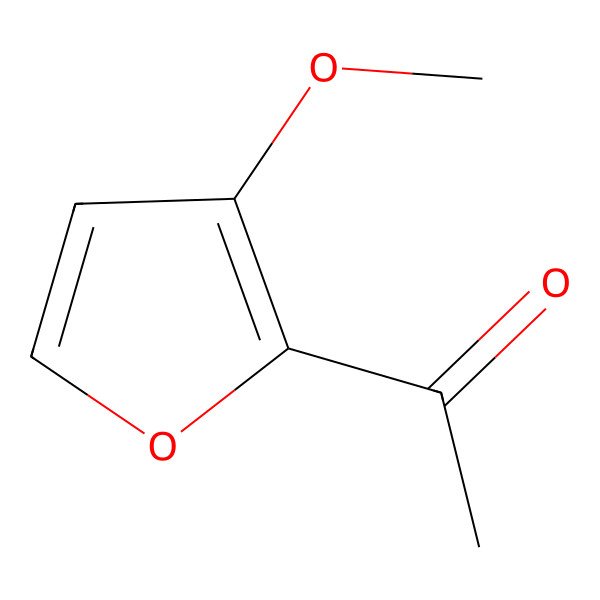 2D Structure of 1-(3-Methoxyfuran-2-yl)ethanone