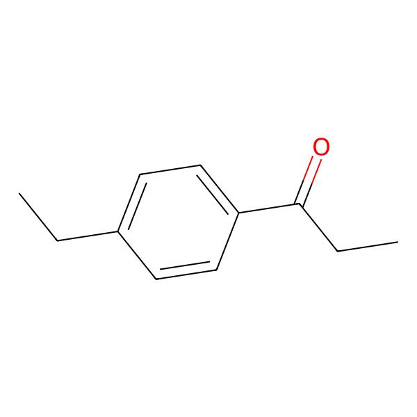 2D Structure of 1-(4-Ethylphenyl)propan-1-one
