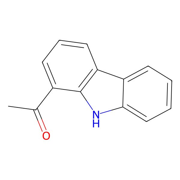 2D Structure of 1-(9H-carbazol-1-yl)ethanone