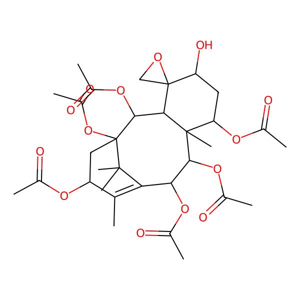 2D Structure of 1-acetoxy-5-deacetyl-baccatinI