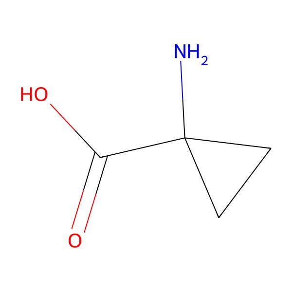 2D Structure of 1-Aminocyclopropane-1-carboxylic acid