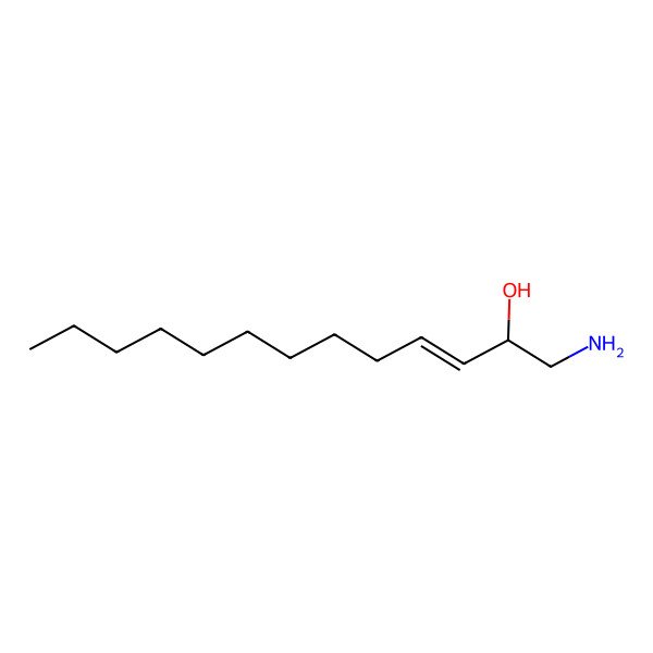 2D Structure of 1-Aminotridec-3-en-2-ol