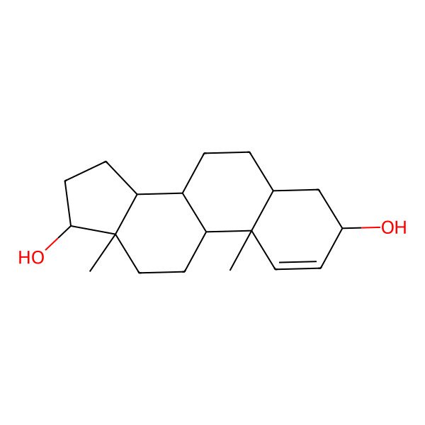 2D Structure of 1-Androstenediol