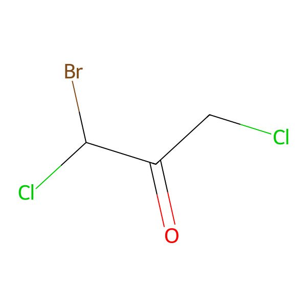 2D Structure of 1-Bromo-1,3-dichloroacetone