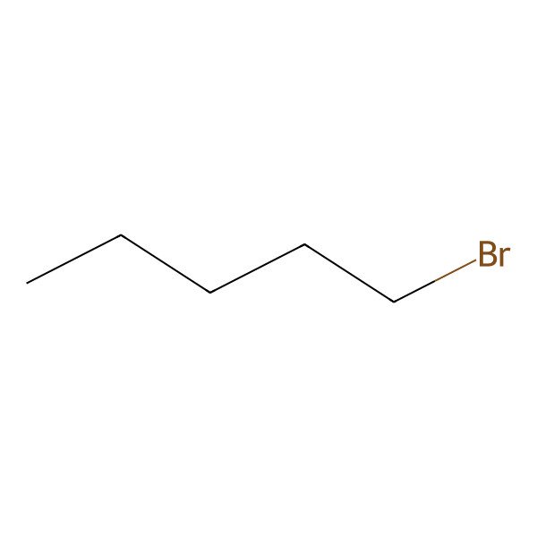 2D Structure of 1-Bromopentane