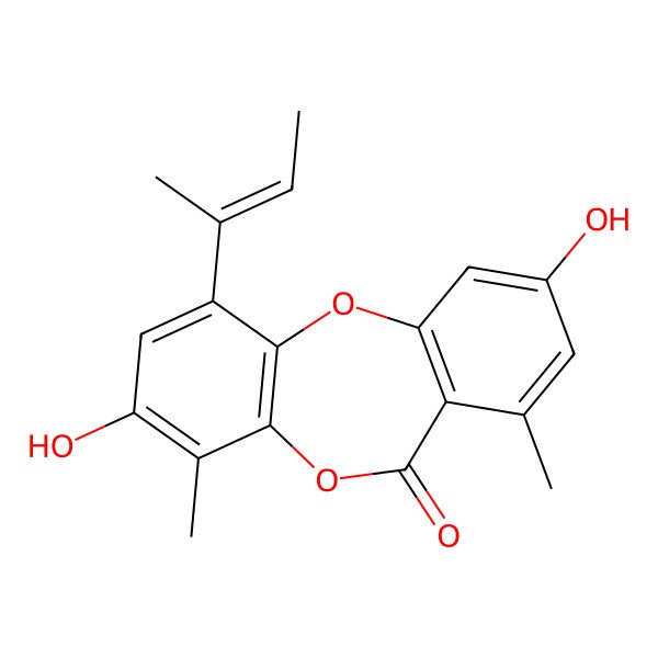 2D Structure of Trisdechloronornidulin