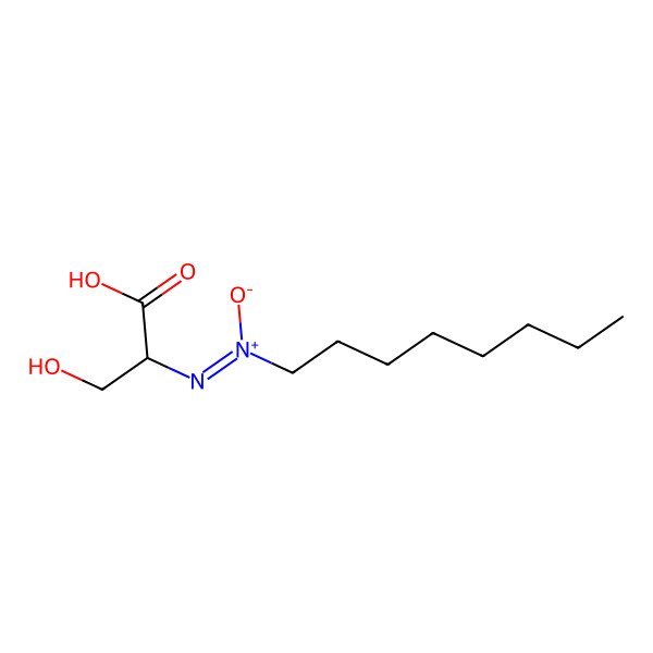 2D Structure of (1-Carboxy-2-hydroxyethyl)imino-octyl-oxidoazanium