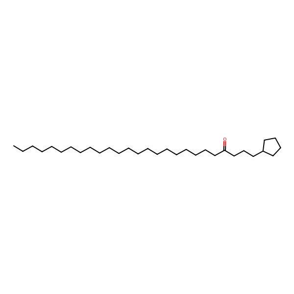 2D Structure of 1-Cyclopentylhexacosan-4-one