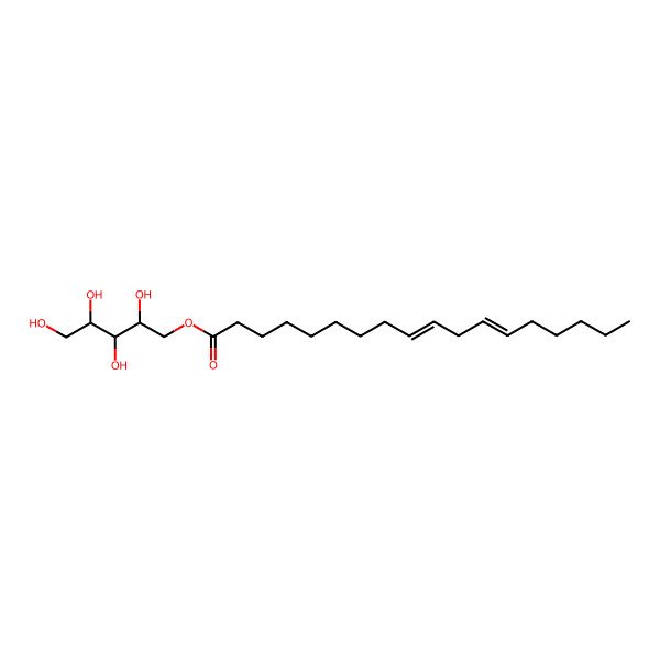 2D Structure of 1-D-arabinitol monolinoleate